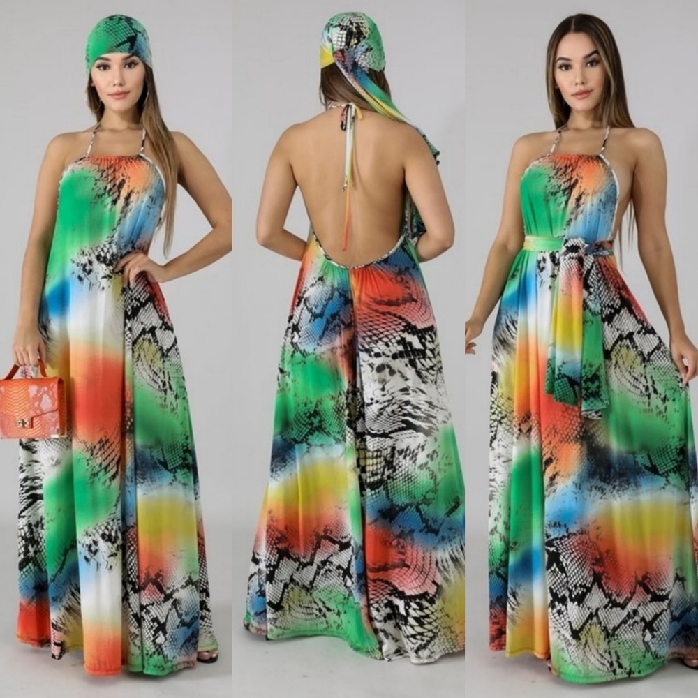 Fierce Maxi dress